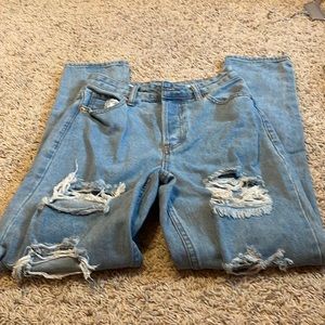 S.O.N.G. Classic Mom Jeans Women Size 1/25